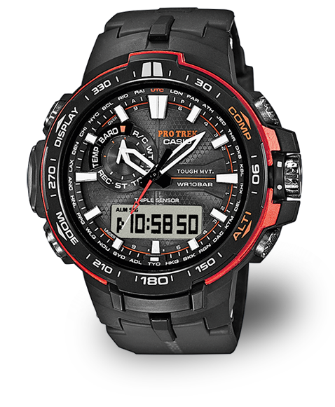 Compact and highly functional: the PRW-6000 from CASIO PRO TREK